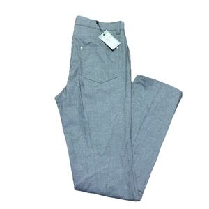 John Varvatos Luxury Office Mens 31X33 Pants Iron‎ Grey $348 Executive NWT